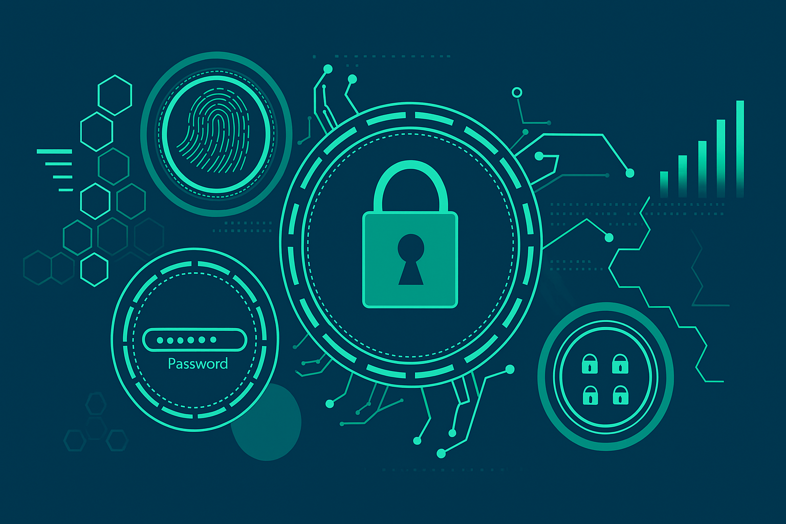 Secure Login Illustration